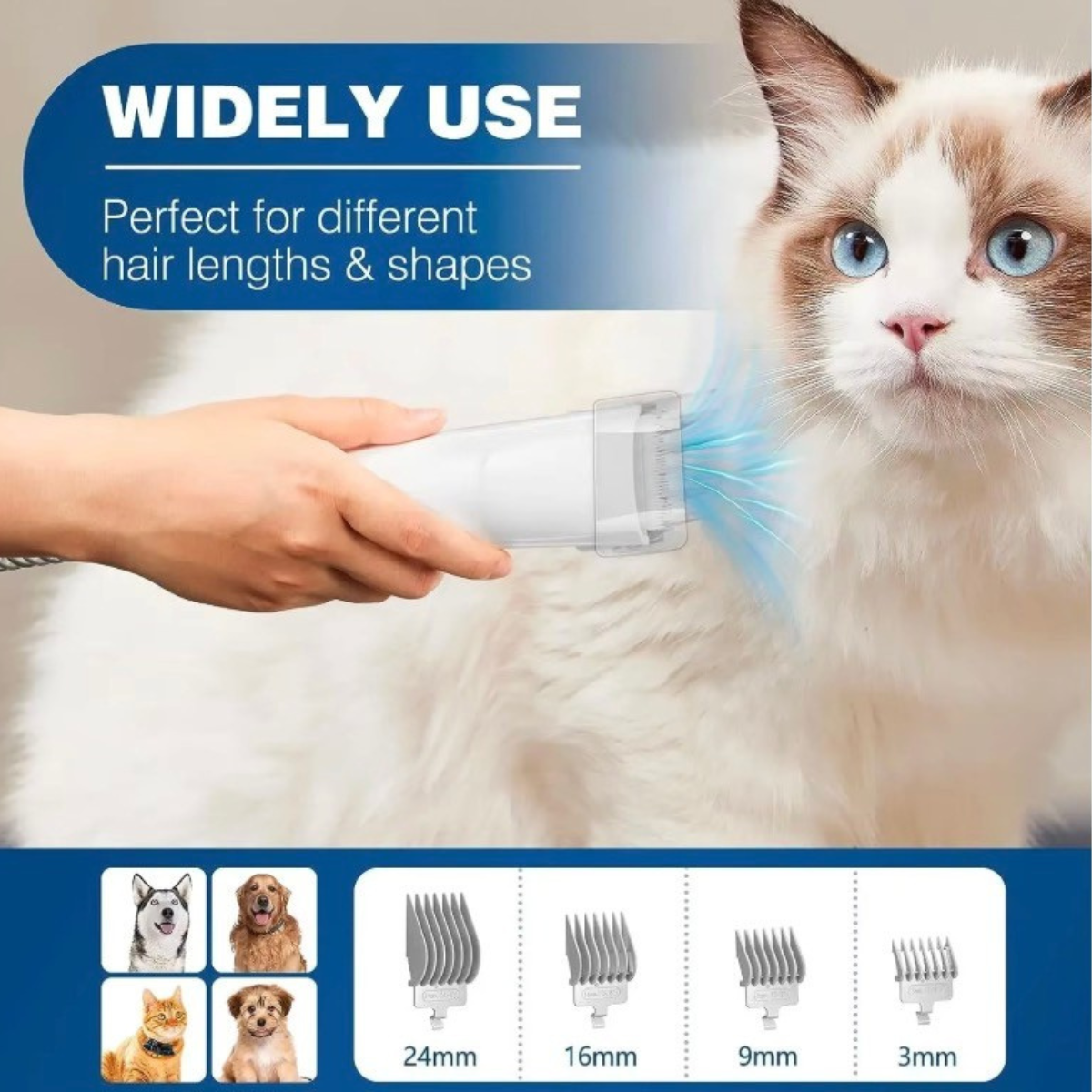 5 in 1 Grooming Vacuum